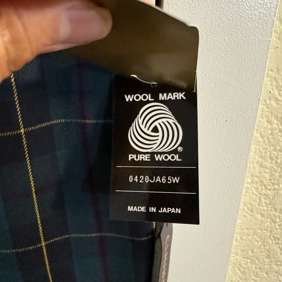 Classiques Entier Plaid Wool Vest and Skirt Set Japan Made L/10 Clueless Preppy - Picture 8 of 14